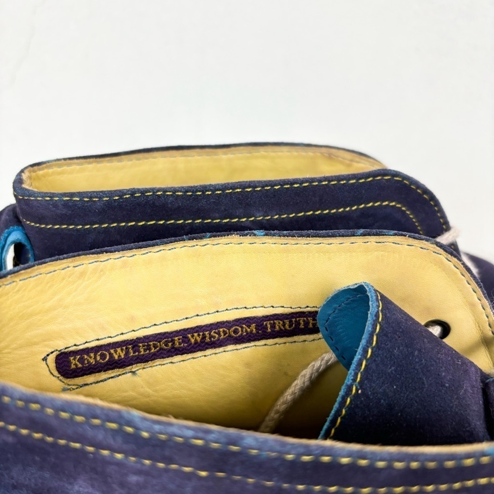 Robert Graham Men's Navy Blur Kamiko Chukka Boot Sz 12 - Picture 8 of 12